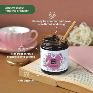 Lozenge Malt (400 gms) | Daily Herbal Nourishment | Breathe & Balance