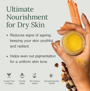 Organic Anti-Ageing Night Cream | For Pigmented, Dry Skin | Deep Moisturization & Skin Barrier Repair