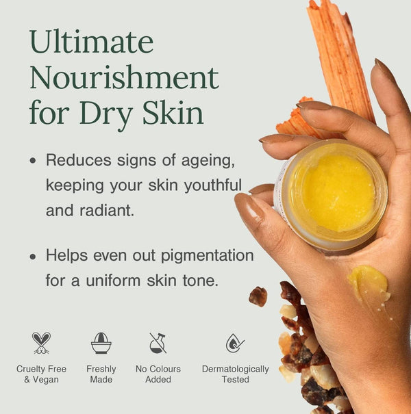 Organic Anti-Ageing Night Cream | For Pigmented, Dry Skin | Deep Moisturization & Skin Barrier Repair