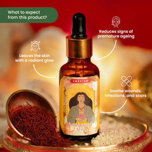 Kumkumadi Oil (12 ml) | Radiance | Nourishment | Timeless Ayurveda