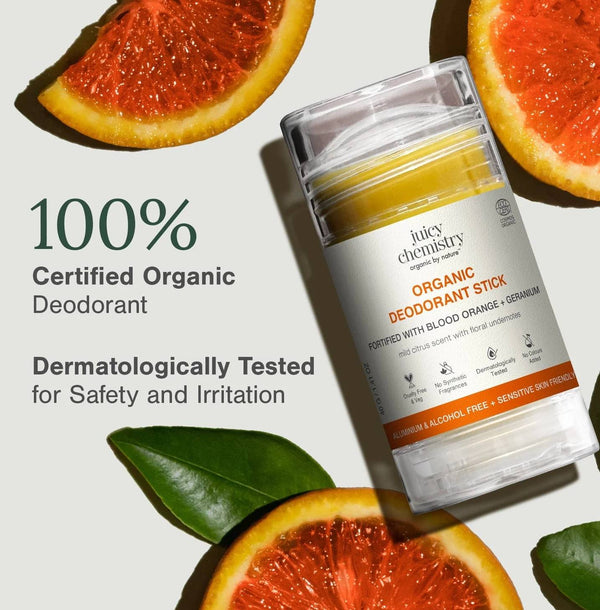 Blood Orange and Geranium Deodorant | Long-Lasting Odour Protection | Refreshing & Skin-Friendly