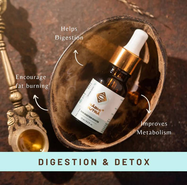 Daily Digestion & Detox – Belly Button Oil |Ayurvedic Ritual for Gut Harmony & Daily Wellness