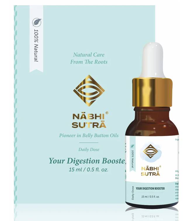 Daily Digestion & Detox – Belly Button Oil |Ayurvedic Ritual for Gut Harmony & Daily Wellness