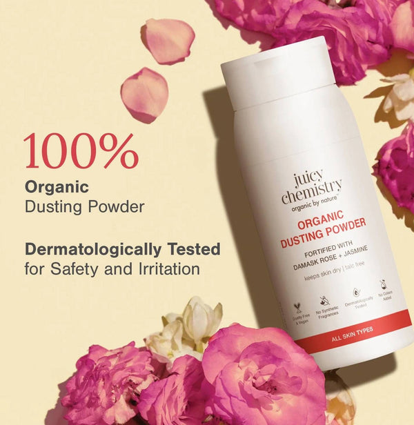 Organic Dusting Powder | All Skin Types, Talc-Free Dusting Powder