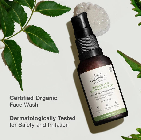 Hemp, Tea Tree and Neem Face Wash | Acne-prone, oily, combination skin