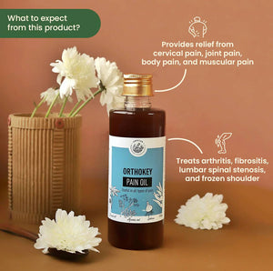 Amrutam Orthokey Oil | Movement Support | Ancient Oil Blend