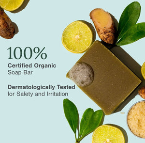 Lime, Ginger and Rice Soap | Face, All Skin Type, Body Soap