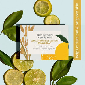 Lime, Ginger and Rice Soap | Face, All Skin Type, Body Soap