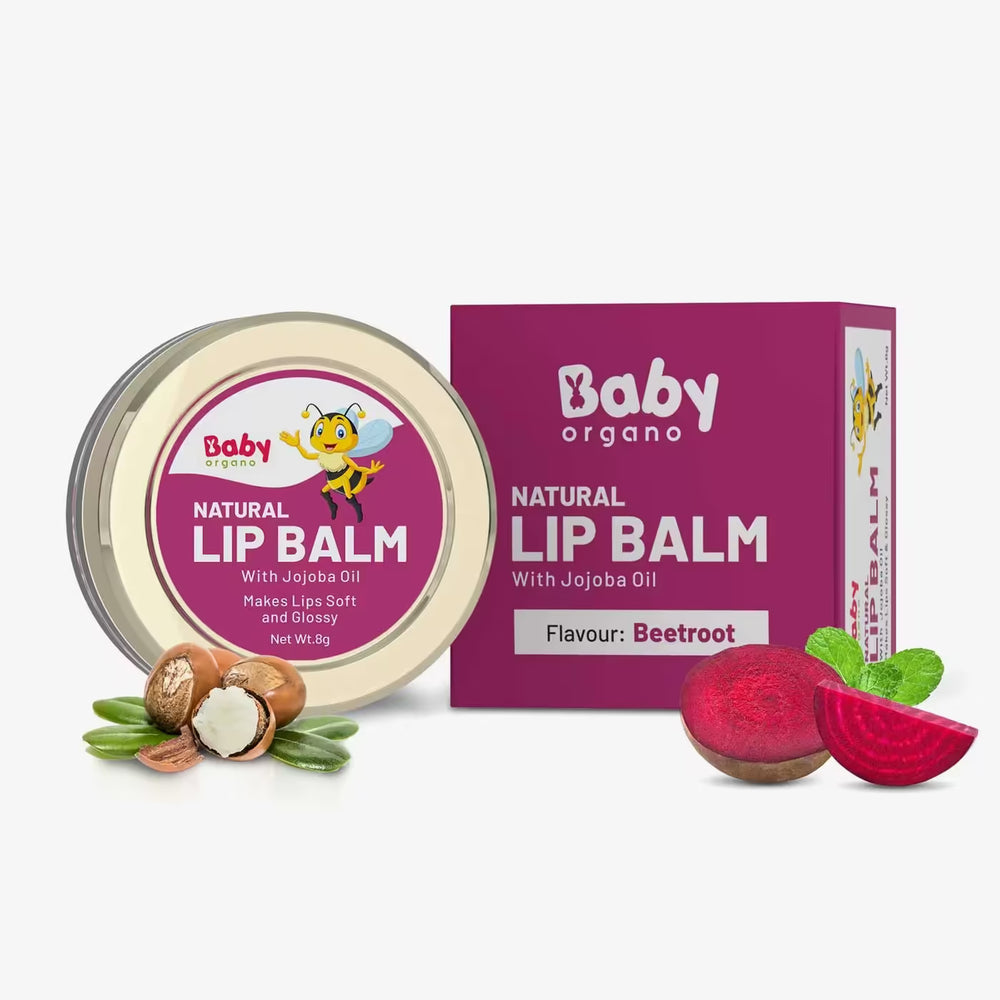 Natural Lip Balm| For Babies & Kids 0–15 Years | Dermatologically Tested & Pediatrician Approved