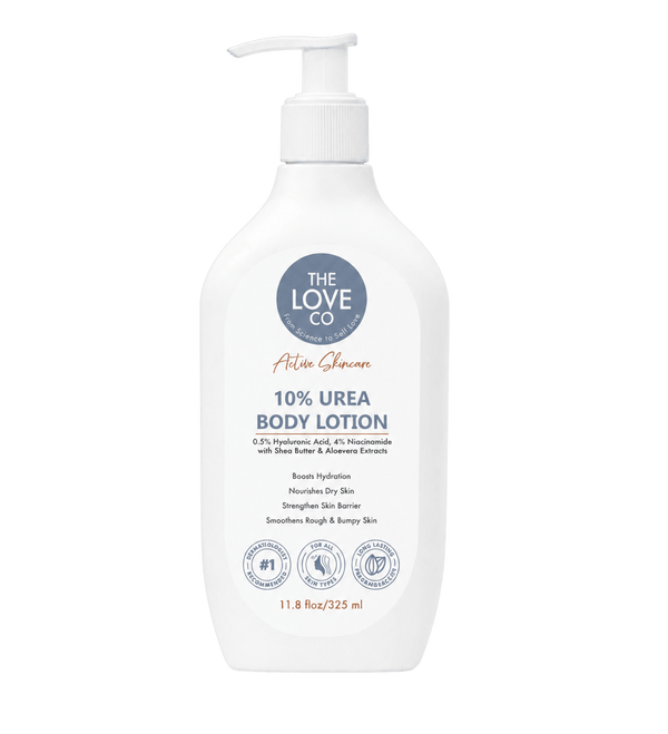 10% Urea Body Lotion — Ceramide & Niacinamide Moisturizer for Dry, Rough & Bumpy Skin