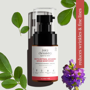 Phyto-Retinol Advanced Serum Moisturizer | Plant-Based Retinol Alternative | Skin Renewal & Collagen Support