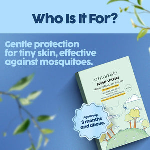 Mosquito Repellent Patches | Plant-Based Protection | DEET-Free | Up to 12 Hours Protection
