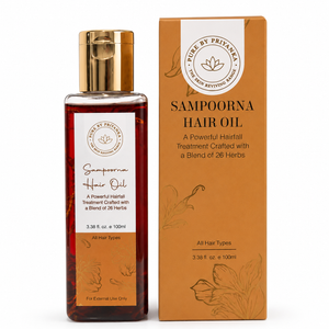 Sampoorna Ayurvedic Hair Oil — Complete Hair Nourishment, Loss Control & Scalp Repair