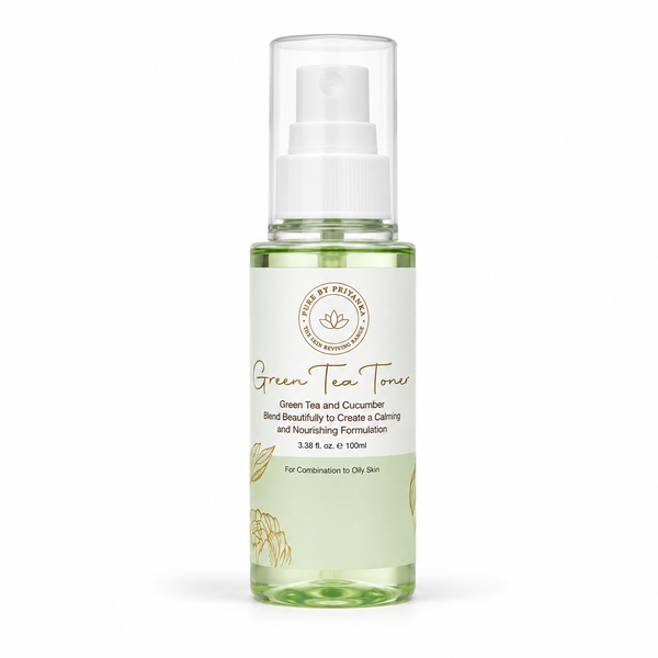 Green Tea Antioxidant Face Toner — Oil Control, Pore Minimising & Acne Care for Balanced Skin