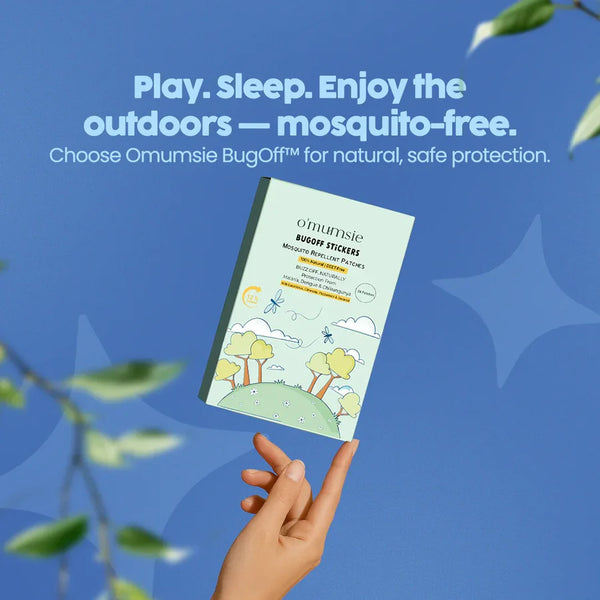 Mosquito Repellent Patches | Plant-Based Protection | DEET-Free | Up to 12 Hours Protection