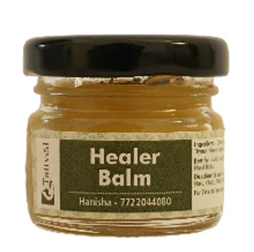 a small jar of Healer Balm 