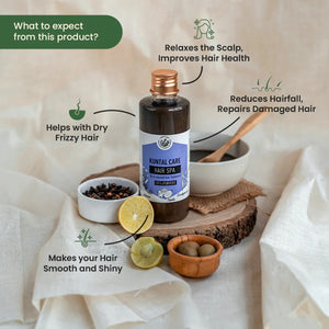 Kuntal hair spa - improves hair health, reduces hair fall, repair damaged hair, helps dry and frizzy hair