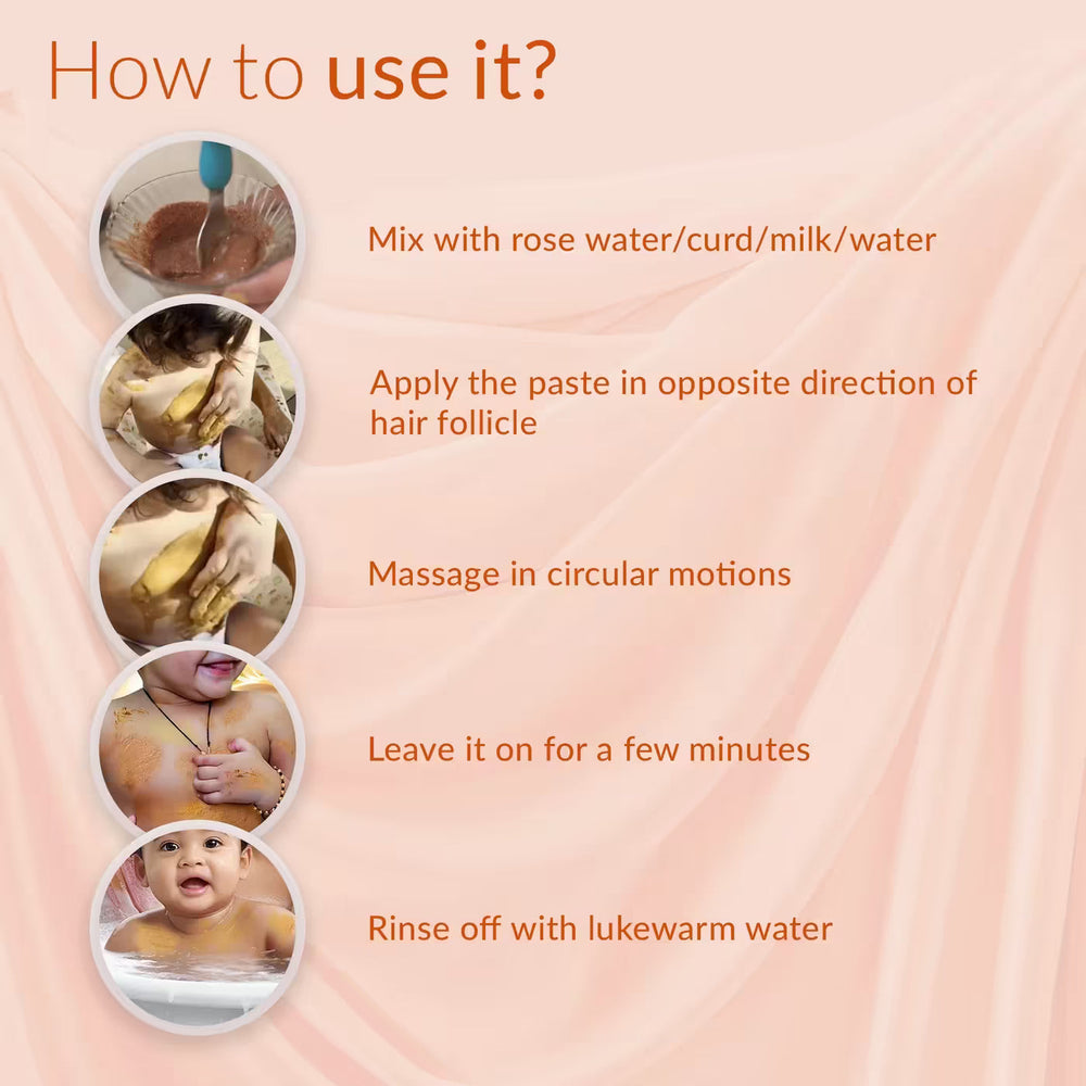 Natural Ubtan box with ginger, Manjistha & Sandalwood