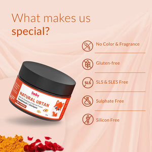 Nautal Ubtan with no sulfate, Silicon & gluten free