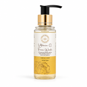 Vitamin C Brightening Face Wash — Deep Cleansing, Pore-Purifying Daily Cleanser for Glowing Skin