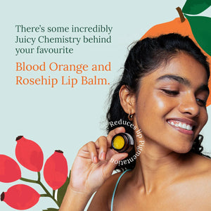Blood Orange and Rosehip Lip Balm | Dry, Chapped & Pigmented Lips