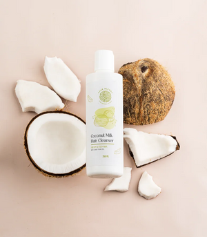 Coconut Milk Hair Cleanser | Shine + Frizz Control |  Kid-Friendly (6 Months+)