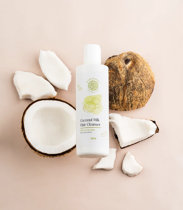 Coconut Milk Hair Cleanser | Shine + Frizz Control |  Kid-Friendly (6 Months+)