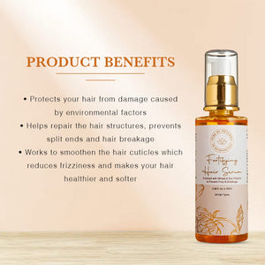 Fortifying Hair Serum | Frizz Control & Smooth, Shiny Hair