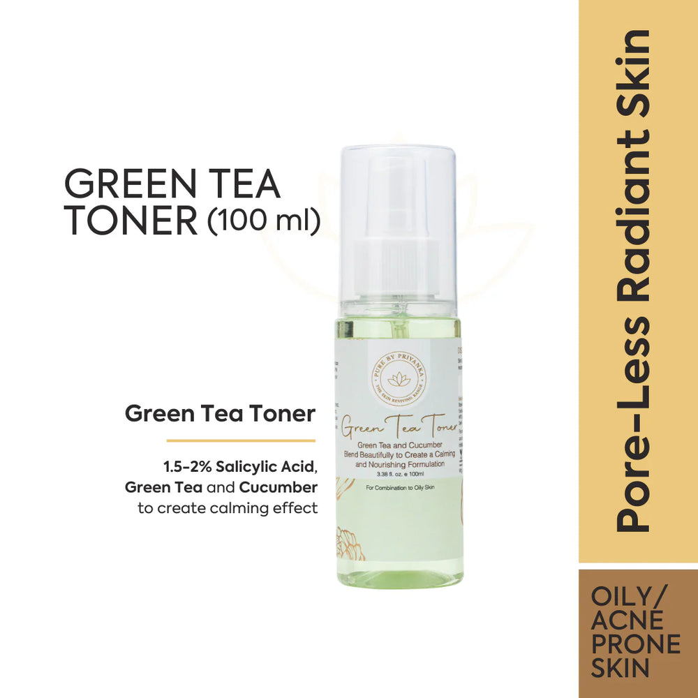 Green Tea Toner for Face | Oil Control | Pore Minimizing Care | Acne Care