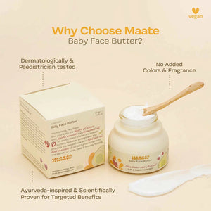 Baby Face Butter | Skin Protection & Deep Hydration | Lightweight, Nourishing Baby Face Cream