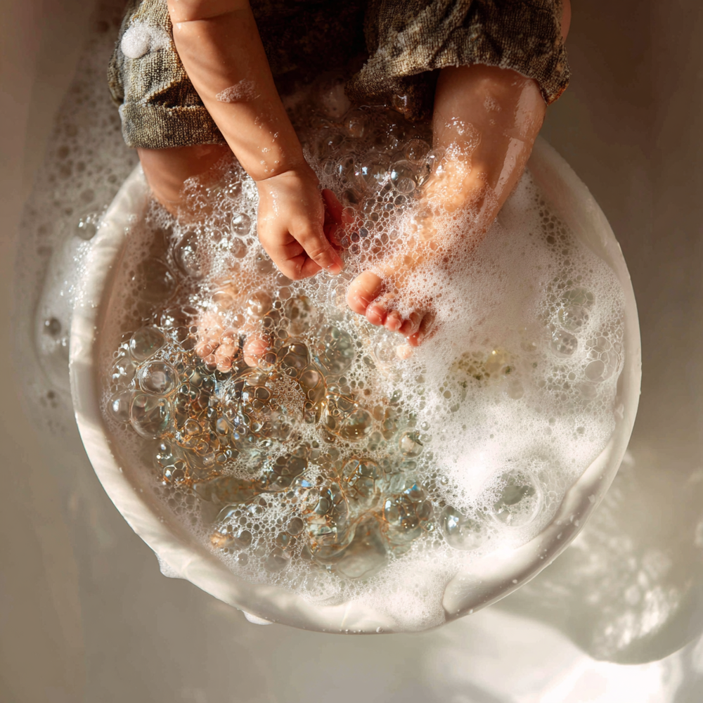Vapor Baby Bubble Bath | Gentle Vapors | Congestion Relief | Baby-Safe Formula
