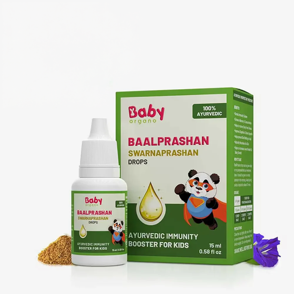 Baalprashan Swarnaprashan Drops | Immunity-Boosting | Cognitive Support | 100% Natural