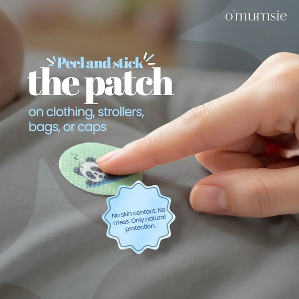 Mosquito Repellent Patches | Plant-Based Protection | DEET-Free | Up to 12 Hours Protection