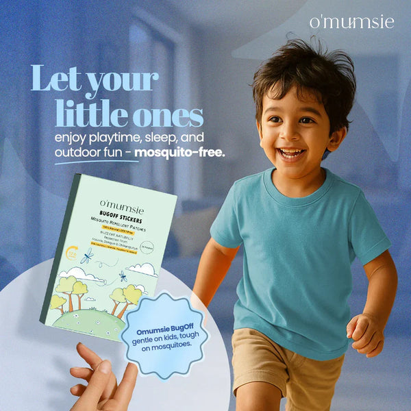 Mosquito Repellent Patches | Plant-Based Protection | DEET-Free | Up to 12 Hours Protection