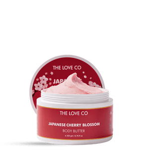 Cherry Blossom Body Butter with Ceramides & Niacinamide — Rich Moisture for Dry Skin