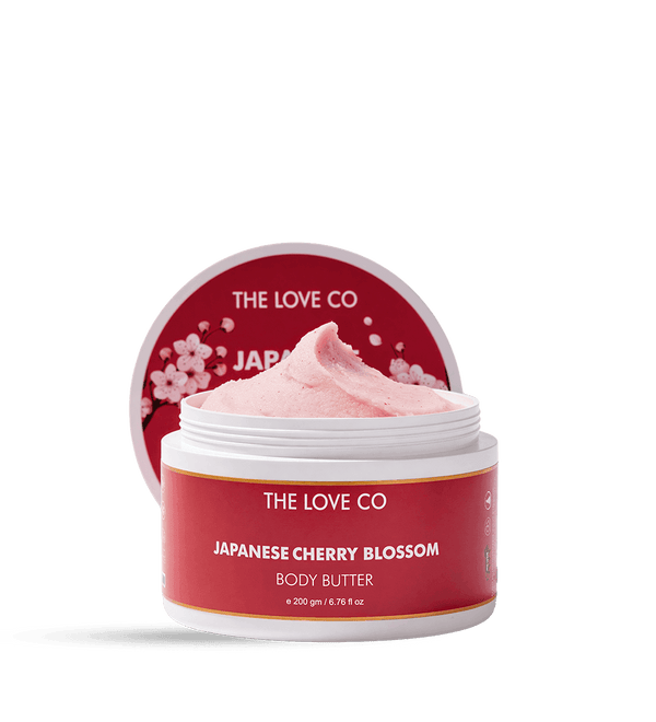 Cherry Blossom Body Butter with Ceramides & Niacinamide — Rich Moisture for Dry Skin