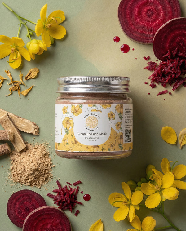 Clean Up Face Mask | Hydration Boost |Detoxifying | Pigmentation Care