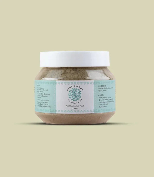 Bhringraj Anti Graying Hair Mask — Grey Hair Care & Scalp Strength