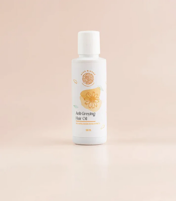 Bhringraj Anti-Graying Hair Bundle: Oil + Mask for Grey Hair & Scalp Care