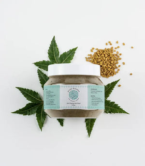 Bhringraj Anti-Graying Hair Bundle: Oil + Mask for Grey Hair & Scalp Care