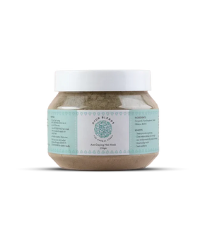 Bhringraj Anti-Graying Hair Bundle: Oil + Mask for Grey Hair & Scalp Care
