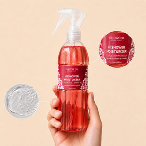 Cherry Blossom In-Shower Lotion — Moisturizer You Apply on Wet Skin in the Shower