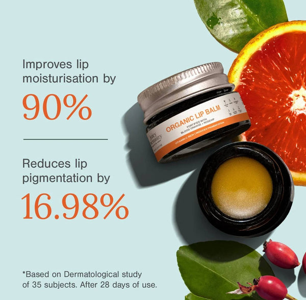 Blood Orange and Rosehip Lip Balm | Dry, Chapped & Pigmented Lips