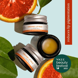 Blood Orange and Rosehip Lip Balm | Dry, Chapped & Pigmented Lips