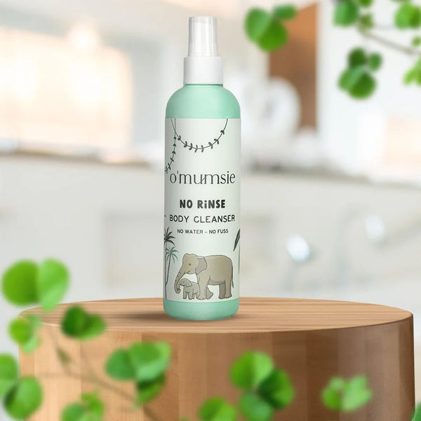 No-Rinse Baby Body Cleanser | Waterless Cleanse | Instant Freshness | Baby-Safe Formula