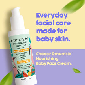 Nourishing Face Cream — Nutrishield Pro Deep Hydration & Barrier Repair for Babies & Kids