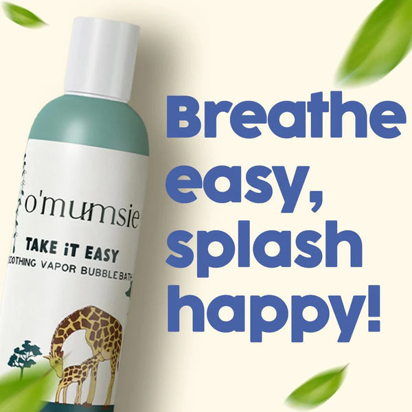 Vapor Baby Bubble Bath | Gentle Vapors | Congestion Relief | Baby-Safe Formula